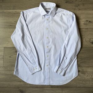 Michael Kors Men's Infinite Cool Blue Slim Fit Button-Down Shirt - Size Medium